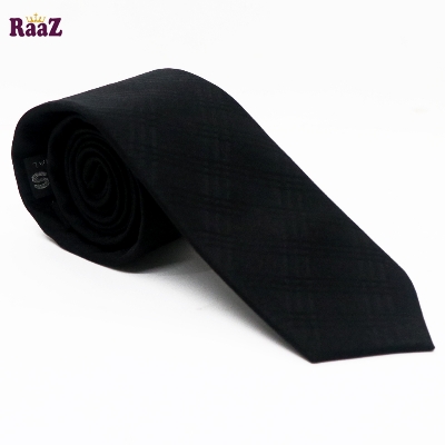 Picture of Premium Black Stripe Necktie For Men