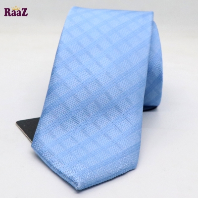 Picture of Blue Small Square Tie For Men