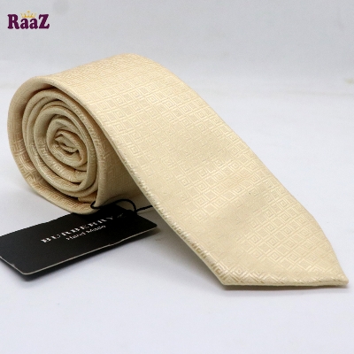 Picture of Yellow Small Square Embroidery Tie For Men