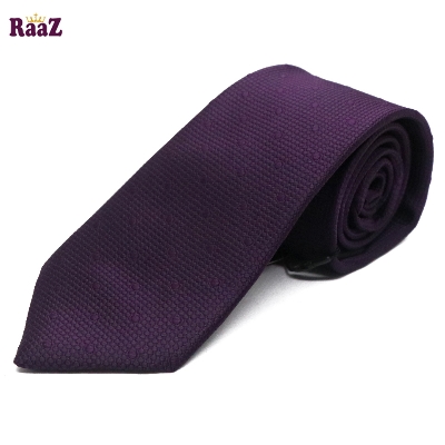Picture of Deep Purple Circle Dot Tie For Men