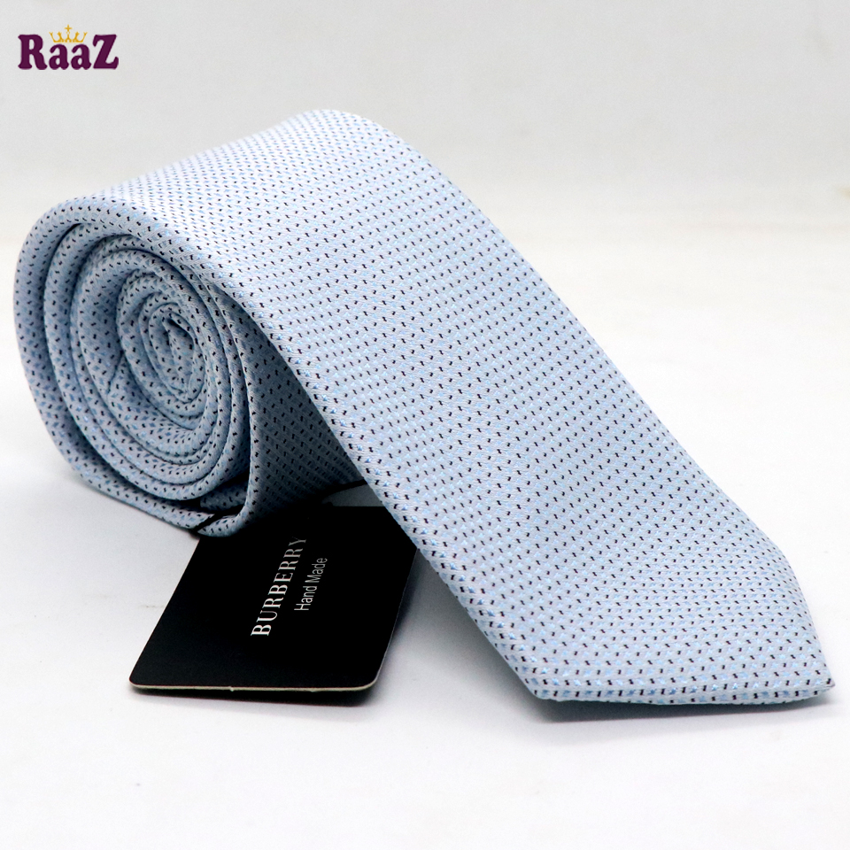 Picture of Blue Black Dot Tie For Men