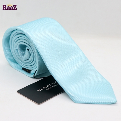 Picture of Aqua Light Green Long Stripe Necktie For Men