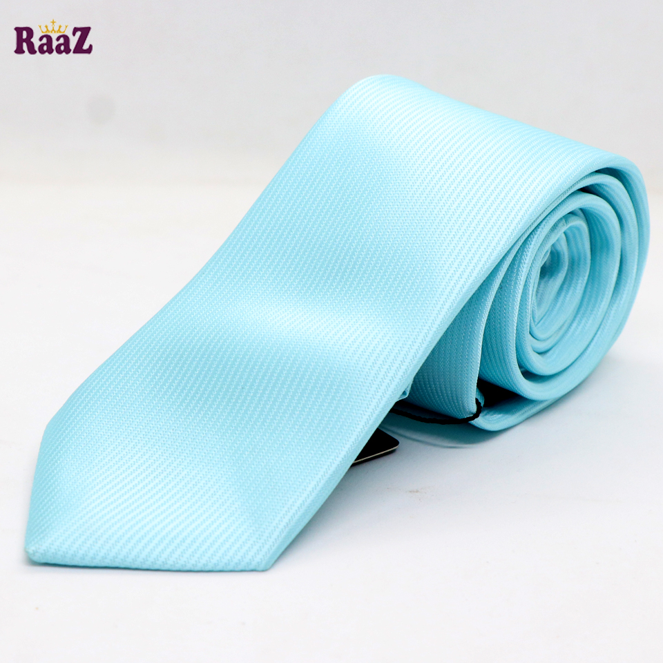 Picture of Aqua Light Green Long Stripe Necktie For Men