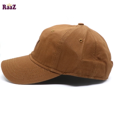 Picture of Brown Brand Leather Logo Export Quality Baseball Cap