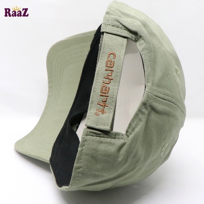 Picture of Light Green Brand Leather Logo Export Quality Baseball Cap