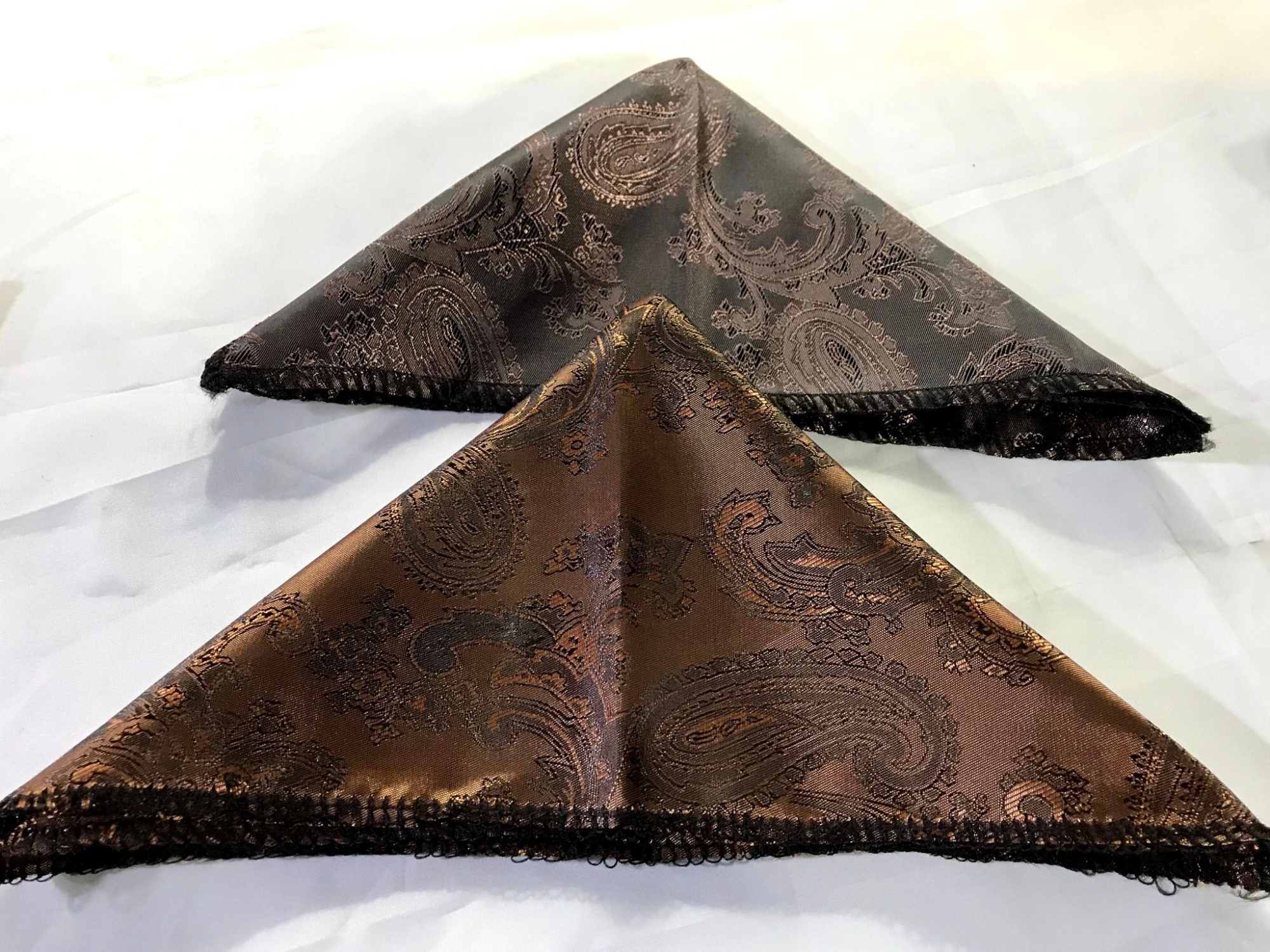 Picture of 2Pc Pocket Square Set For Men