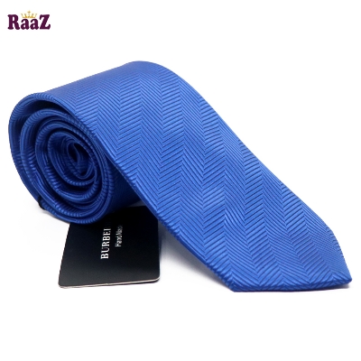 Picture of Blue Regal Heritage Patterned Weave Classic Tie For Men