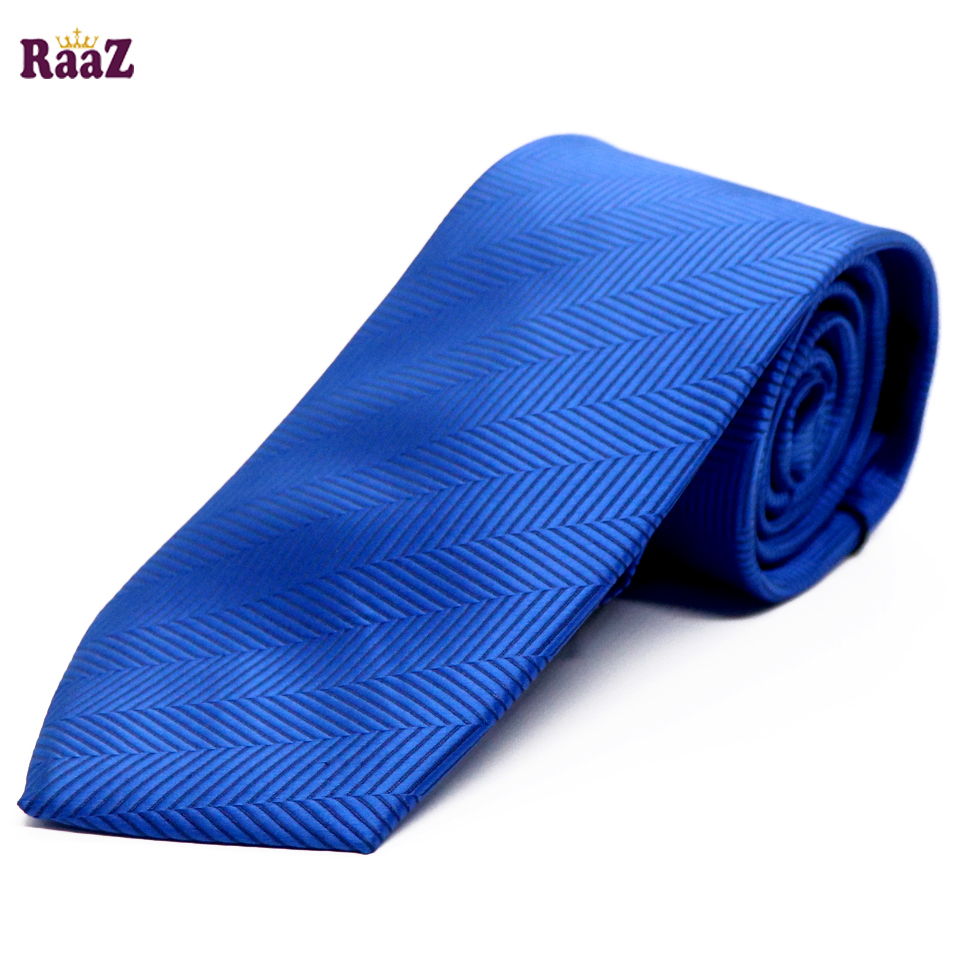 Picture of Blue Regal Heritage Patterned Weave Classic Tie For Men