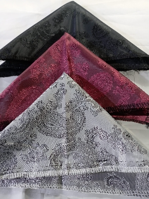 Picture of Men's Pocket Square Set 3Pc