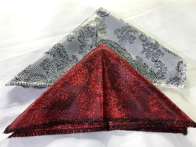 Picture of 2Pc Pocket Square Set For Men