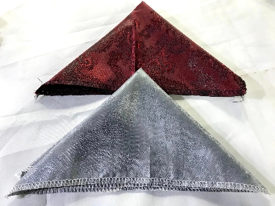 Picture of 2Pc Pocket Square Set For Men