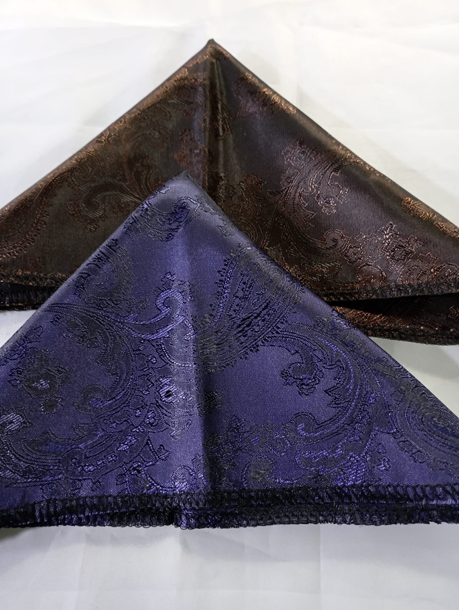 Picture of 2Pc Pocket Square Set For Men