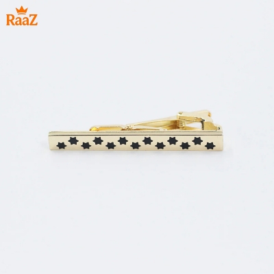 Picture of Star Shape Shiny Finish, Supreme Function Tie Clip For Men