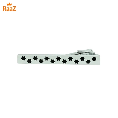 Picture of Star Shape Shiny Finish, Supreme Function Tie Clip For Men
