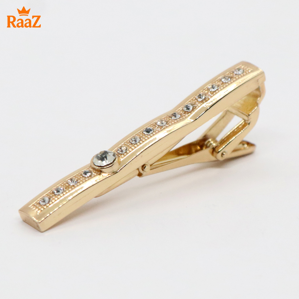 Picture of Golden Stone Barik Heritage Collection Tie Clip for Men