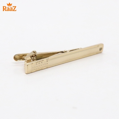 Picture of Golden Stone & Stripe Hybrid Tie Clip for Men