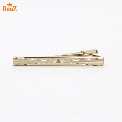 Picture of Golden Stone Stainless Steel Tie Clip for Men