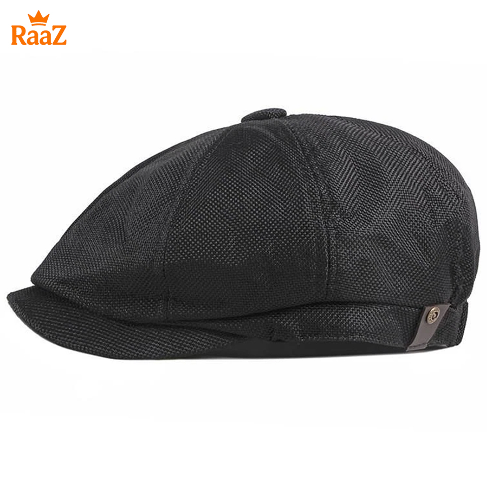 Picture of Black Imported Western Retro Hat For Men