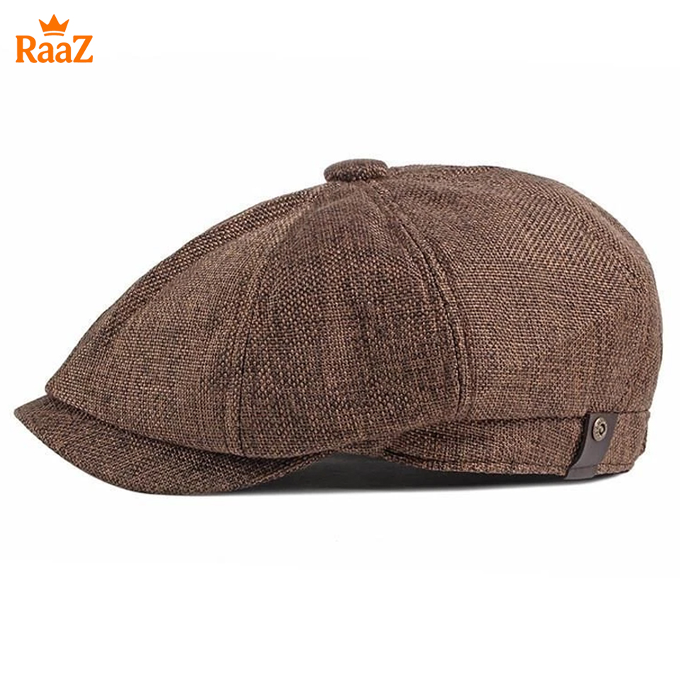 Picture of Black Imported Western Retro Hat For Men