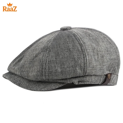 Picture of Black Imported Western Retro Hat For Men
