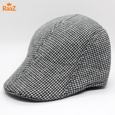 Picture of White Small Design Luxury Wool Blend Ivy Hat For Men