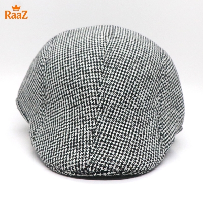 Picture of White Small Design Luxury Wool Blend Ivy Hat For Men