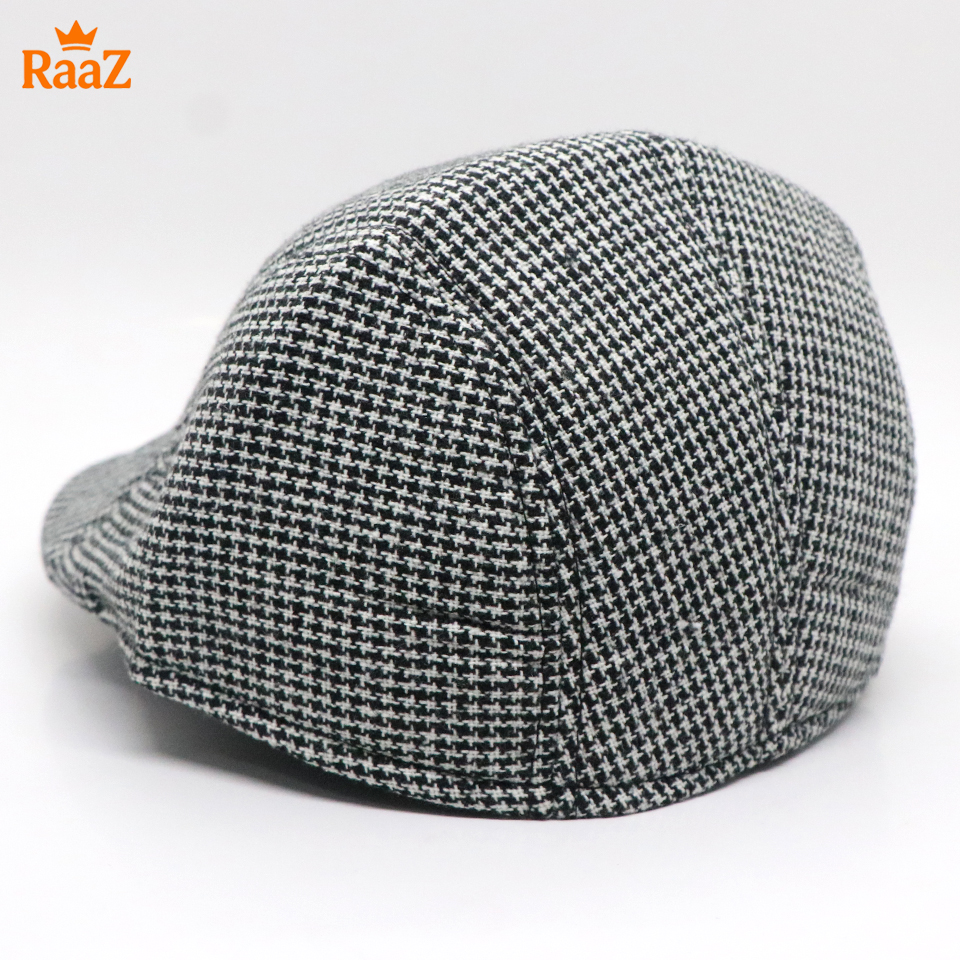 Picture of White Small Design Luxury Wool Blend Ivy Hat For Men