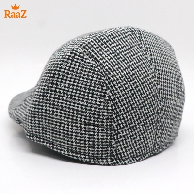 Picture of White Small Design Luxury Wool Blend Ivy Hat For Men