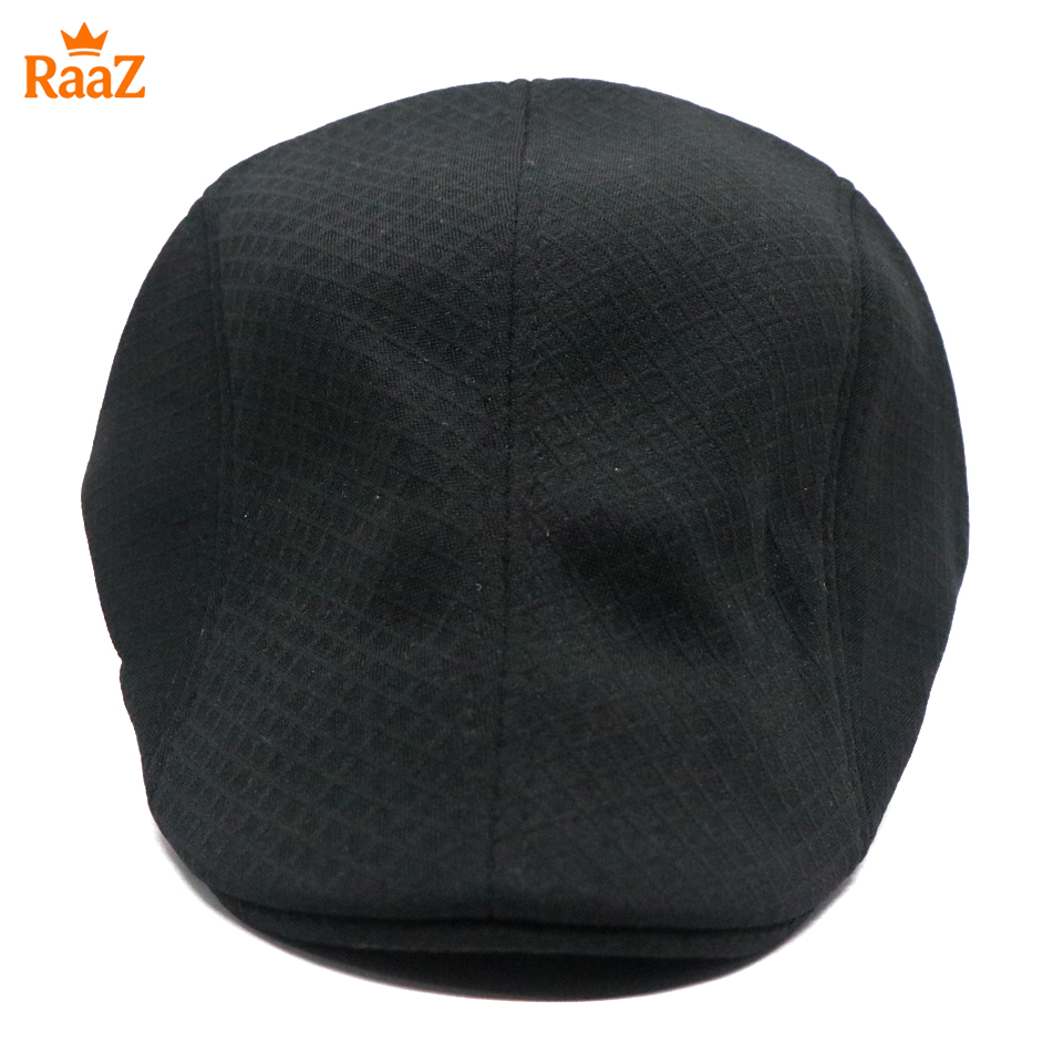 Picture of Black Classic Heritage Ivy Cap For Men