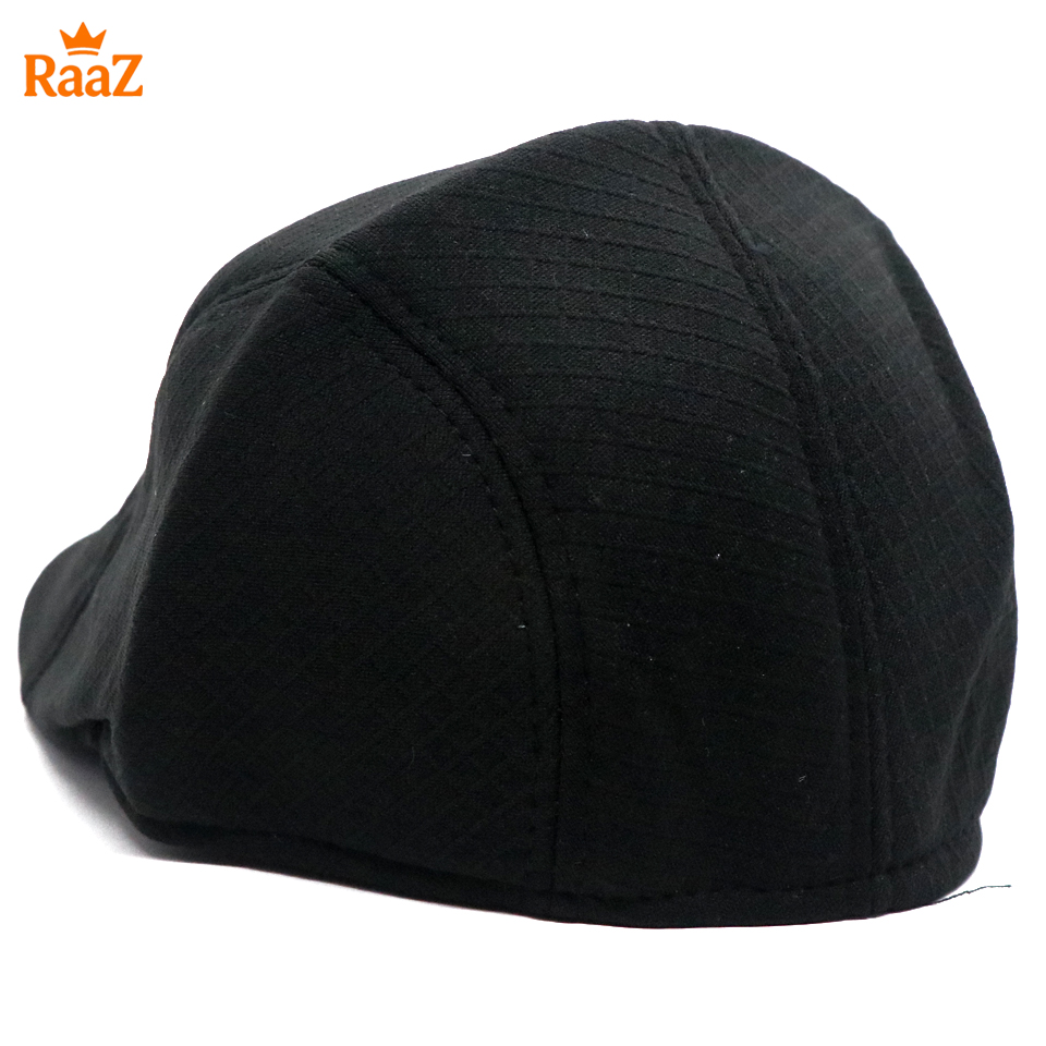 Picture of Black Classic Heritage Ivy Cap For Men