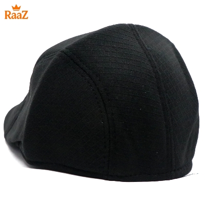 Picture of Black Classic Heritage Ivy Cap For Men