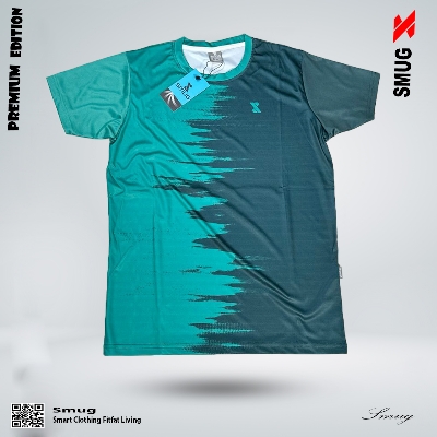 Picture of SMUG Premium Sport T-Shirt for Men - Fabric Is Soft and Comfortable-Green