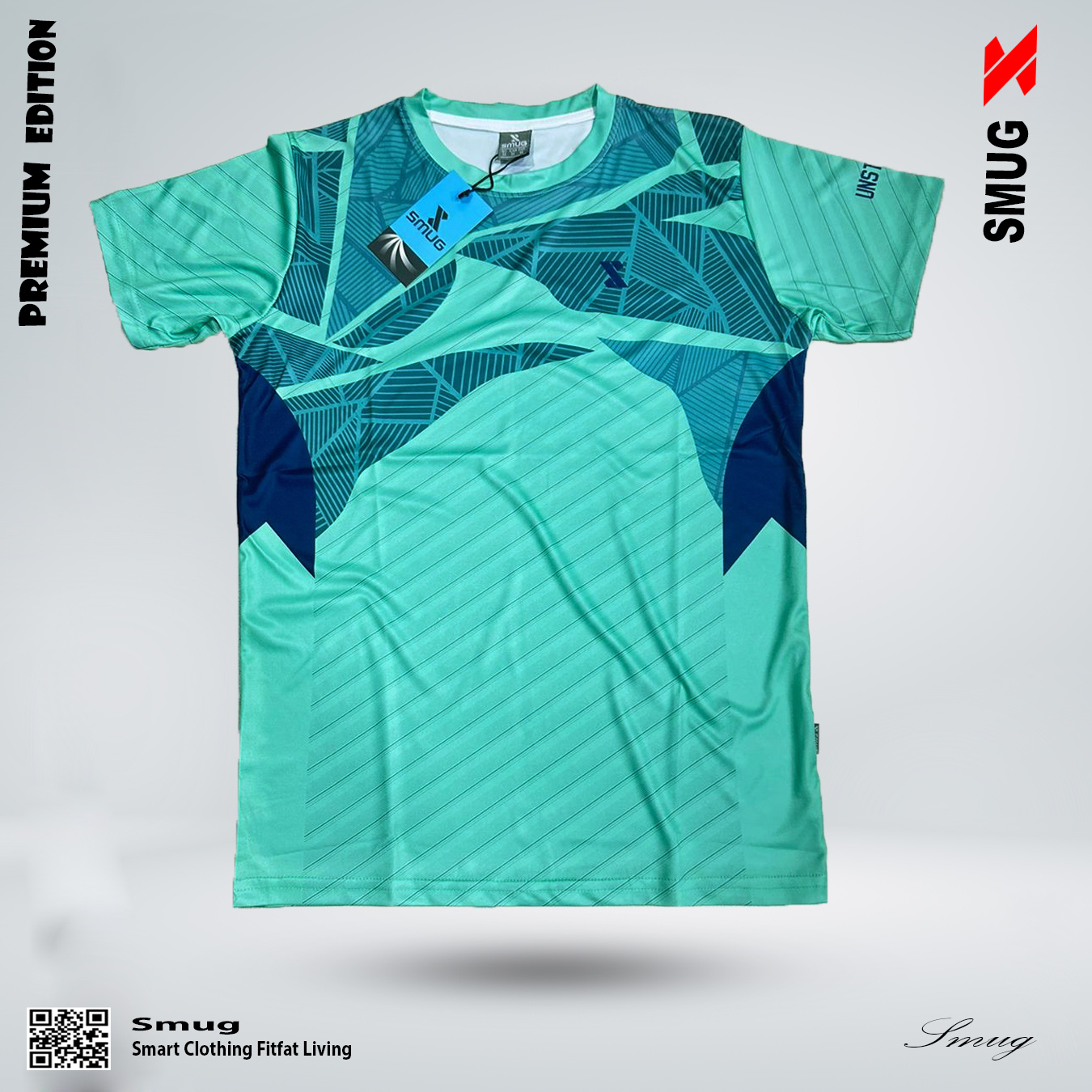 Picture of SMUG Premium Sport T-Shirt for Men - Attractive Design and Optimal Comfort