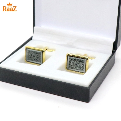 Picture of Floral Crest Antique Cufflink For Men