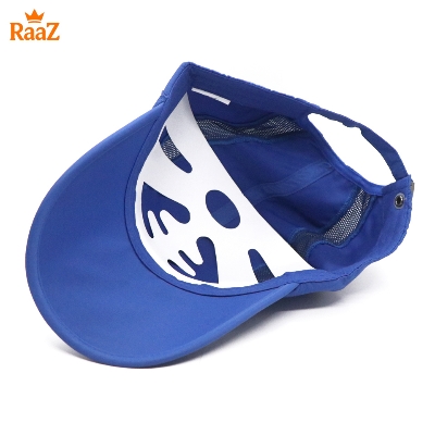 Picture of Blue SDRUI Ultra-Lightweight Parachute Mesh Running Cap For Men