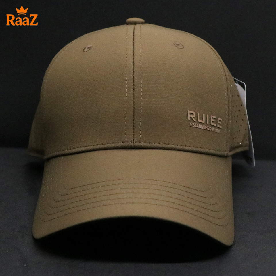Picture of Brown RUIEE Trendy Parachute Mesh Streetwear Cap For Men