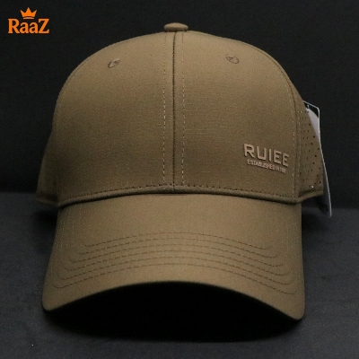 Picture of Brown RUIEE Trendy Parachute Mesh Streetwear Cap For Men