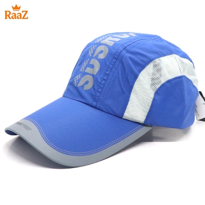 Picture of Blue SDRUI Trendy Parachute Mesh Streetwear Cap For Men