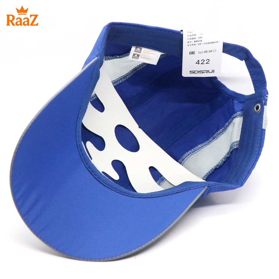 Picture of Blue SDRUI Trendy Parachute Mesh Streetwear Cap For Men