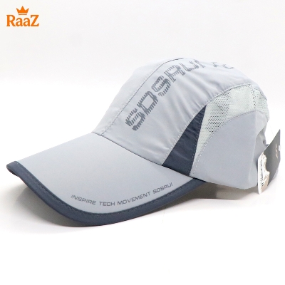 Picture of Silver SDSRUL Trendy Parachute Mesh Streetwear Cap For Men