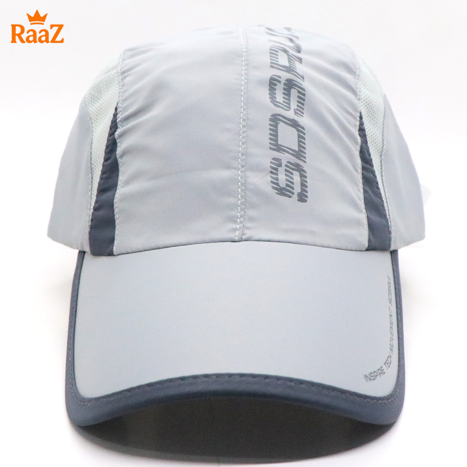 Picture of Silver SDSRUL Trendy Parachute Mesh Streetwear Cap For Men