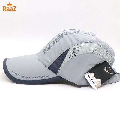 Picture of Silver SDSRUL Trendy Parachute Mesh Streetwear Cap For Men