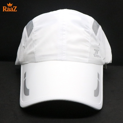 Picture of Full White SDSRUL Classic Adjustable Parachute Mesh Casual Cap For Men