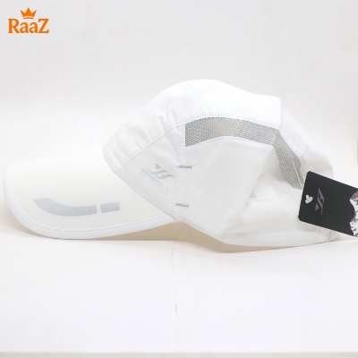 Picture of Full White SDSRUL Ultra-Lightweight Parachute Mesh Running Cap For Men