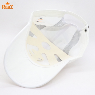 Picture of Full White SDSRUL Ultra-Lightweight Parachute Mesh Running Cap For Men