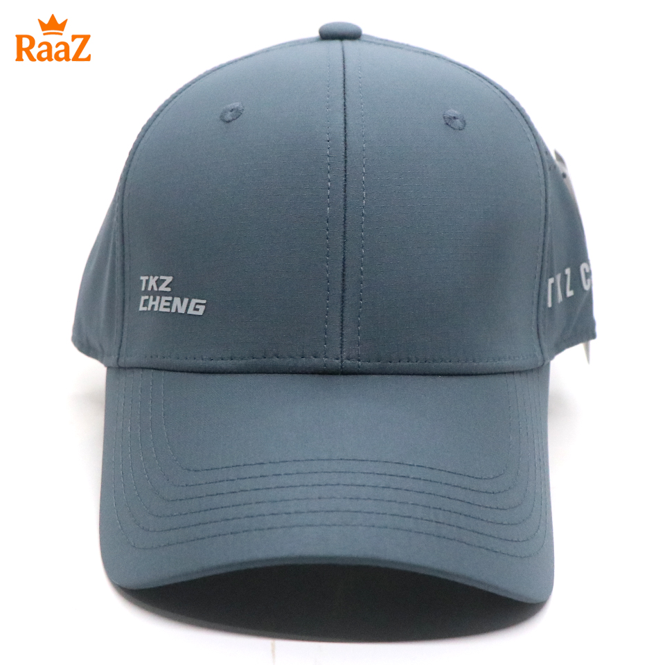 Picture of Navy Blue TKZ Trendy Parachute Mesh Streetwear Cap For Men
