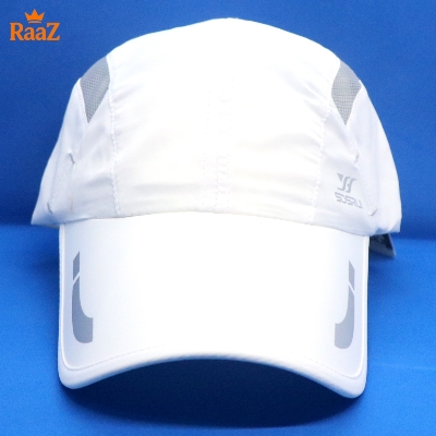 Picture of Full White SDSRUL Trendy Parachute Mesh Streetwear Cap For Men