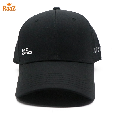 Picture of Black TKZ Classic Adjustable Parachute Mesh Casual Cap For Men
