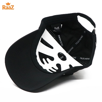Picture of Black TKZ Classic Adjustable Parachute Mesh Casual Cap For Men