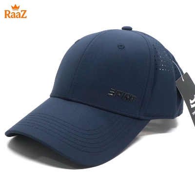 Picture of Navy Blue Sprit Logo Stylish Breathable Parachute Mesh Outdoor Cap For Men